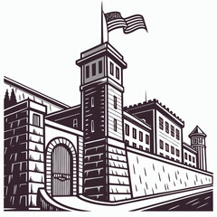 vector illustration of a city