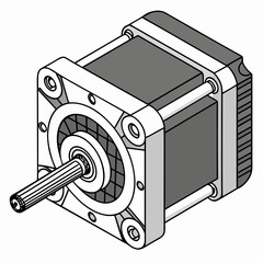 vector illustration of a safe