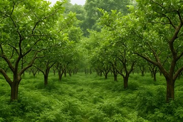 Obraz premium trees in the forest