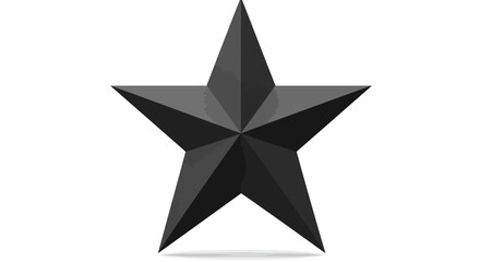 Obraz premium Black Star Icons Collection