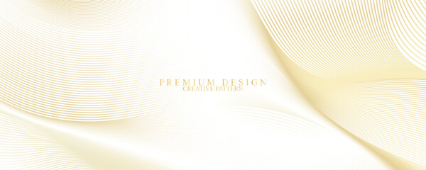 Technology cover background design set. Luxury line pattern (guilloche curves) in premium white, gold. Vector tech backdrop for business layout, digital certificate, formal brochure template, network