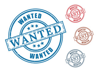Trending Wanted Stamp Collection, Grunge Rubber Popular Choice Vector Set 
