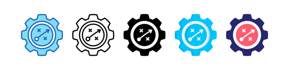 Setting Multiple Style Icon Set Collection. 