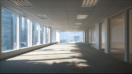 Office occupancy rates reflect economic health; during downturns, even prime city offices struggle to attract tenants.
