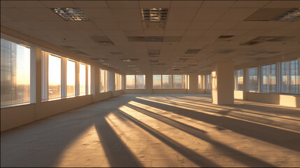 Office occupancy rates reflect economic health; during downturns, even prime city offices struggle to attract tenants.
