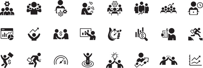 Digital Marketing and Communication Icon Set – SEO, Analysis, Email, Target, Network, Promotion, Strategy, Computer, Stats, Monitor, Marketing, Communication, Planning, Icon