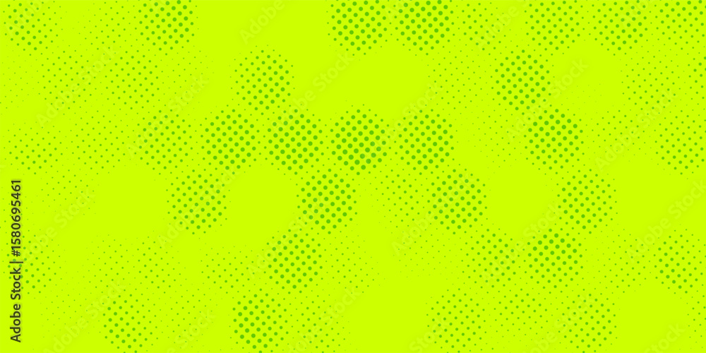 Aufkleber dots halftone yellow green color pattern gradient texture background.