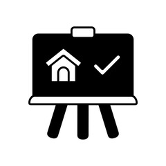 Presentation Business Project Display Fill Icon