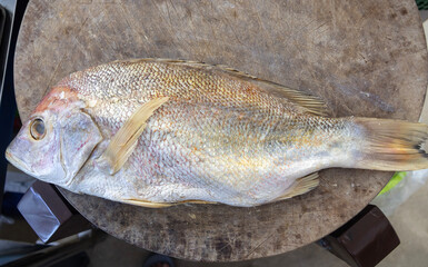 Salted Fish sold on market