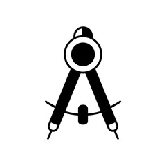 Compass Direction Navigation Tool Fill Icon