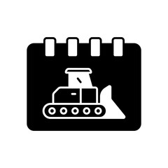 Construction Building Site Development Fill Icon