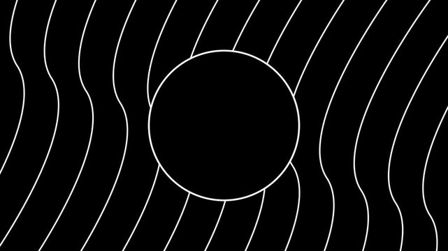 Line White Repeat Animation Background Motion Graphics 4K Resolution