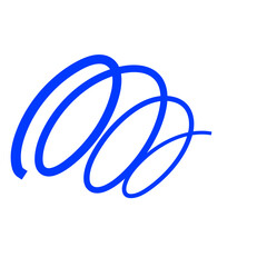 Splash line abstract doodle 