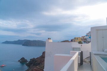 ギリシャのサントリーニ島の美しい風景