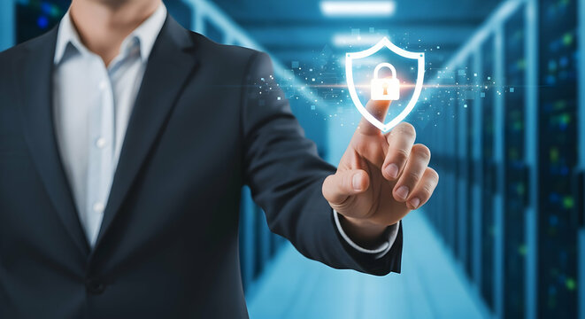 Data Protection and Cybersecurity Concept