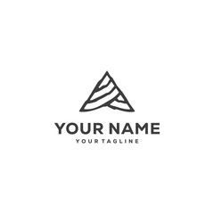 Fototapeta premium vector logo icon triangle