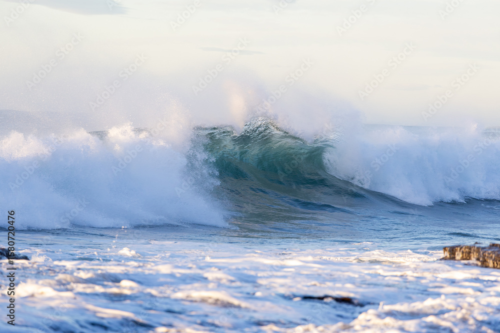 Canvas Prints close-up view of wave barrel.