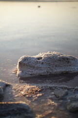 Crystals of Evening - photo of lake during sunset. 