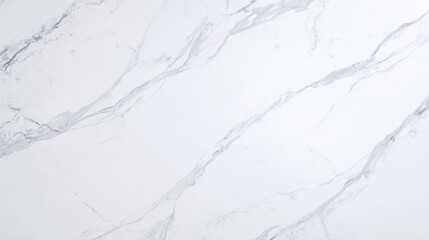 Icy diagonal veined Statuario marble background with cool white tone for high-end architectural design