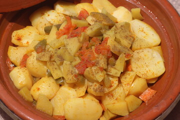 Fresh Tajine Close-up