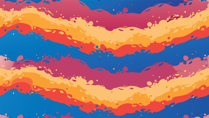 abstract red background with splashes