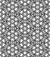 Geometric Shape Seamless Pattern