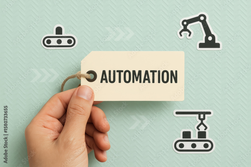 Poster innovation in technology drives streamlined processes and intelligent systems for modern automation 