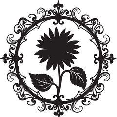 
Vintage Floral Laser Cut Ornamental Frame Set