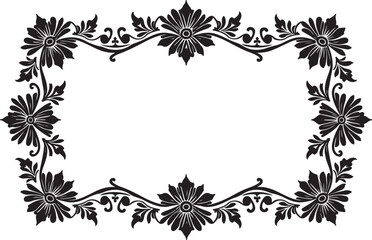 
Vintage Floral Laser Cut Ornamental Frame Set