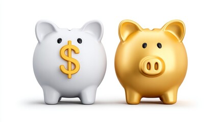 Practical money management tips for savings exploring financial strategies with piggy banks in a virtual environment