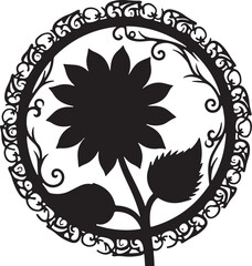 
Vintage Floral Laser Cut Ornamental Frame Set