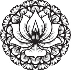 
Vintage Floral Laser Cut Ornamental Frame Set