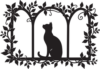 
Vintage Floral Laser Cut Ornamental Frame Set