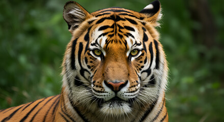 Fototapeta premium Tiger Face Portrait Close Up