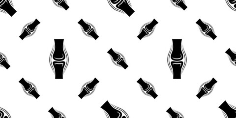 Bone Joint Icon Seamless Pattern M_2305001