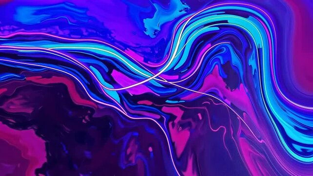 Abstract Liquid Swirls Vibrant Gradients & Dynamic Flow for Eye-Catching Backgrounds and Creative Design Projects 