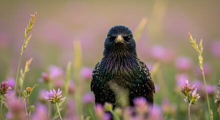 Starling in Clover Field