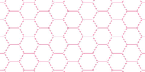 Abstract hexagon polygonal pattern background vector. Surface polygon pattern with glowing hexagon paper texture and futuristic business.