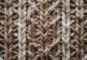  Woolen Wonder A Macro Perspective on Knitted Sweater Texture