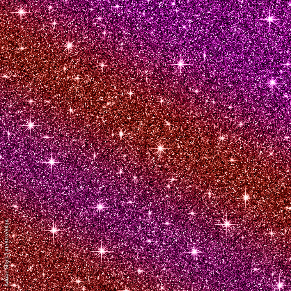 Aufkleber sparkling gradient background with glittering stars and shimmering effects