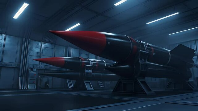 Nuclear Missile Silo: Cold War Era Weapons