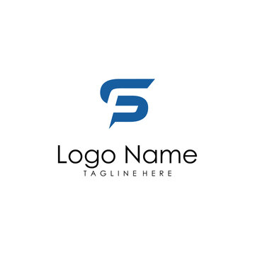 FS initials logo vector 