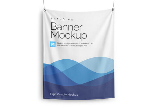 Fabric Banner Mockup 1