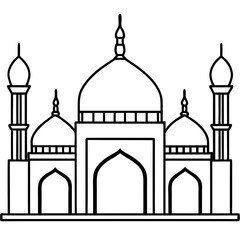 Mosque Outline