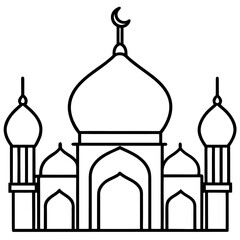 Mosque Outline