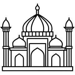 Mosque Outline