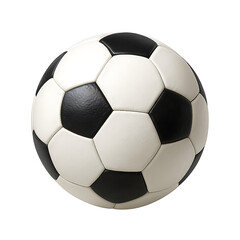 Fototapeta premium Black White Soccer Ball