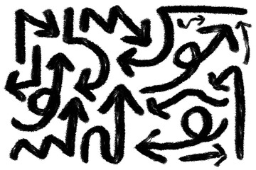 A collection of hand-drawn sketch alphabet letters with a seamless texture, perfect for a unique font design