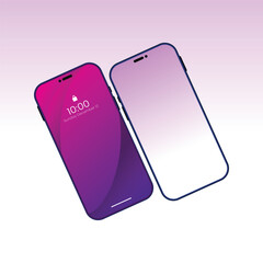 Editable Vector Smartphone Mockup – Customizable Phone Interface & Device UI Design Template, Phone Vector, Phone, Vector Phone, Smartphone Vector, Smartphone, Phone Mockup, Vector Phone Mockup.