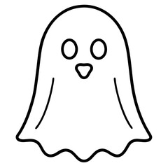 Fototapeta premium Ghost Line Art